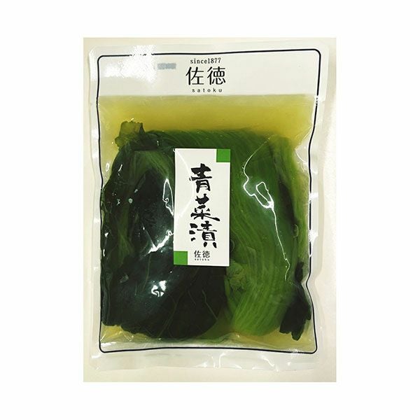 「青菜漬」佐徳 山形県産 せいさい漬け あおな漬け 鶴岡 庄内地方 国産 青菜漬け しょうゆ漬け 山形 漬物 弁慶飯 230g