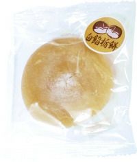 大福城 「 白餡 栃餅 ( しろあん とちもち )」【1個】生地に"とちの実"を使い白餡を包んだ山形県庄内の和菓子！