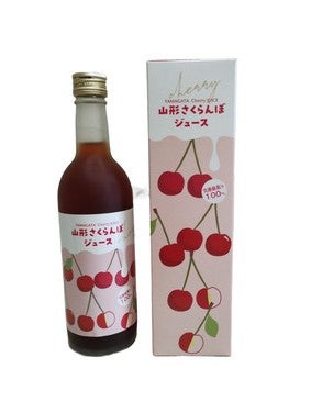 「さくらんぼ果汁100%」550ml ジュース 果汁100%ジュース 山形県産佐藤錦使用