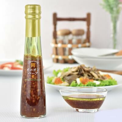 「ナチュラルドレッシング」【オニオンハーブ味/122ml】　たかはたファーム　山形県高畠町　オニオンハーブ 　ドレッシング　お取り寄せ