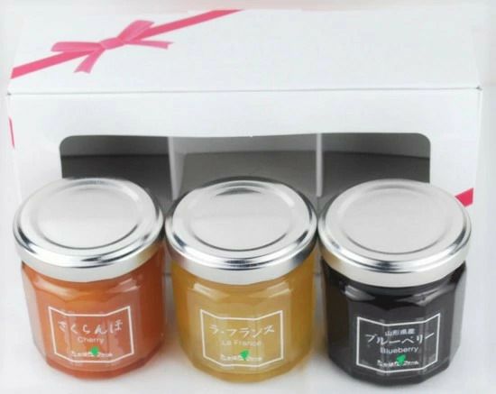 ミニジャム３個詰合せ MJ-03 たかはたファーム 贈答用 山形 高畠 お土産