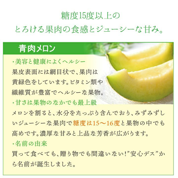 庄内砂丘メロン【青玉＆赤玉/約1.2kg･各1玉/化粧箱】山形  フルーツ  御中元 ギフト  発送期間：6月下旬～7月下旬　※青玉の品種はアンデス・鶴姫メロンいずれか、赤玉は鶴姫レッドメロン　一部送料無料