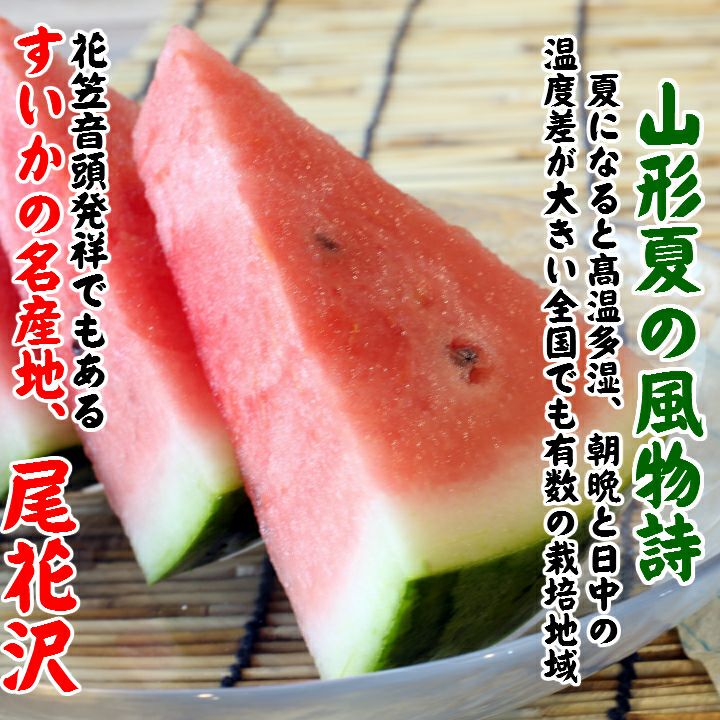 尾花沢スイカ/L・2L/2玉